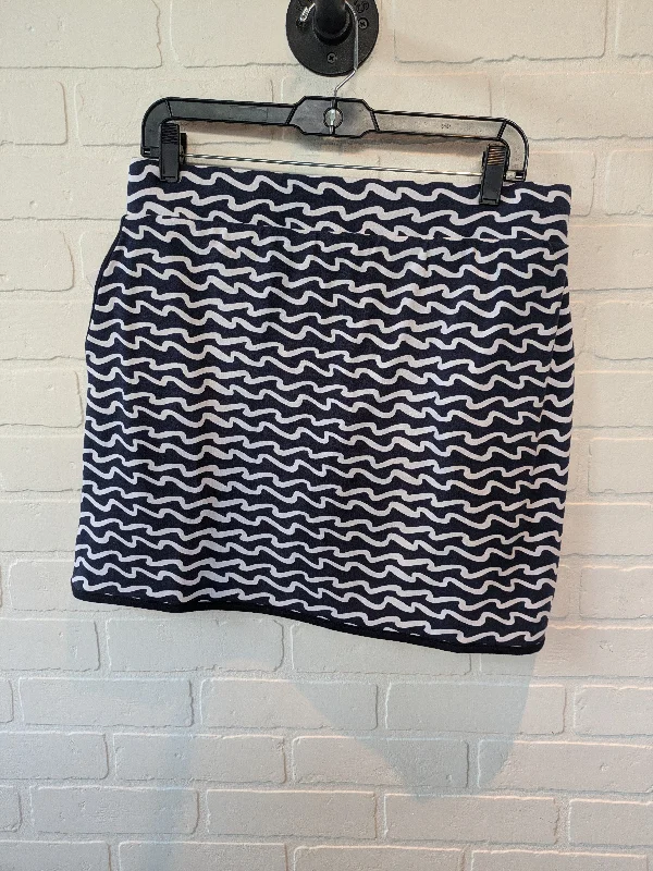 Blue & White Skort Talbots, Size 8 tulle skirt dreamy