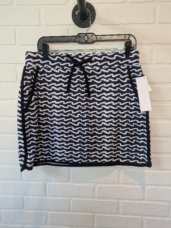 Blue & White Skort Talbots, Size 8 vintage skirt charm