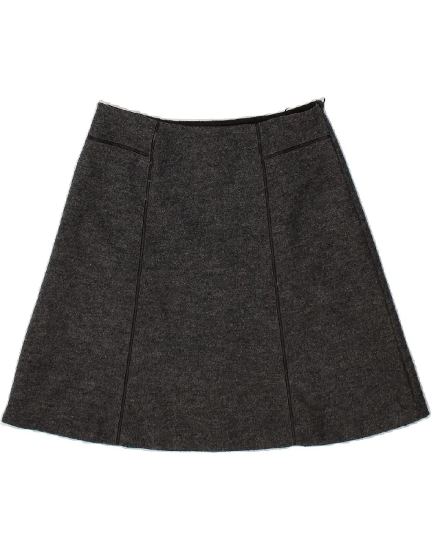 ESPRIT Womens A-Line Skirt UK 12 Medium W30  Grey Polyester lace skirt romantic
