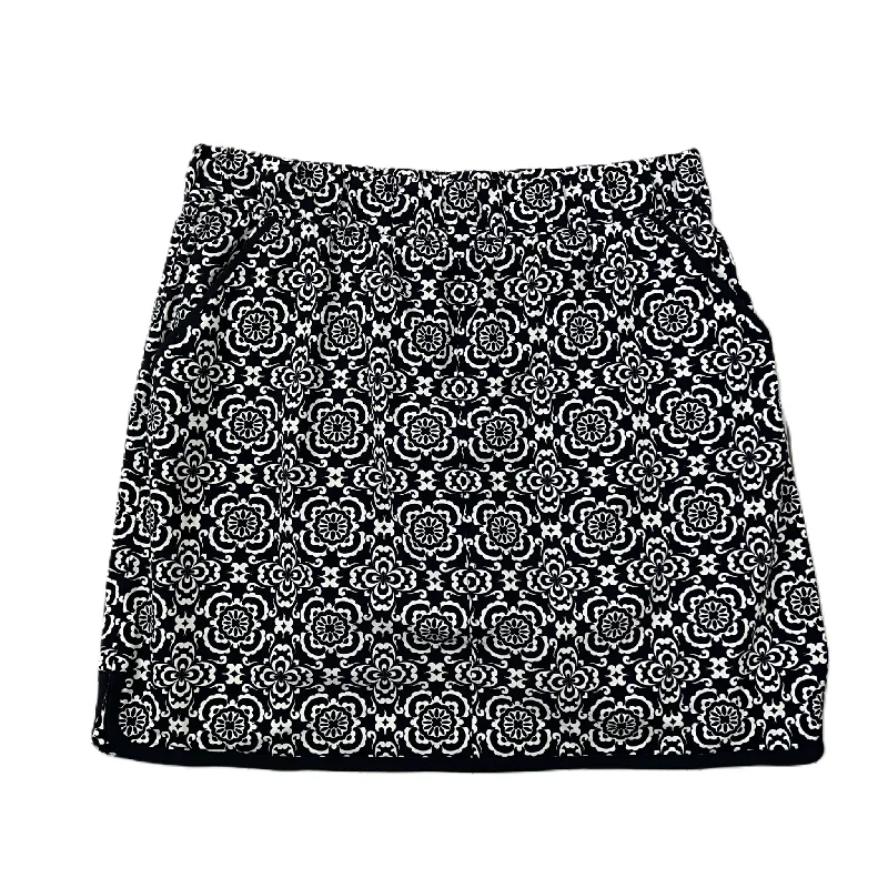 Geometric Pattern Skort By Talbots, Size: 18 wool skirt sturdy