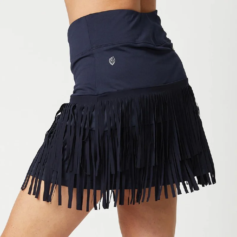 GGBlue Fringe Skort 18" (Multiple Colors) cashmere skirt rich