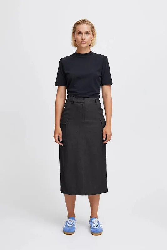 ICHI IHZimmie Skirt denim skirt durable