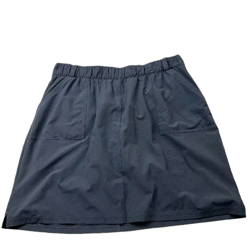 Navy Skort By Talbots, Size: 18 corduroy skirt cozy