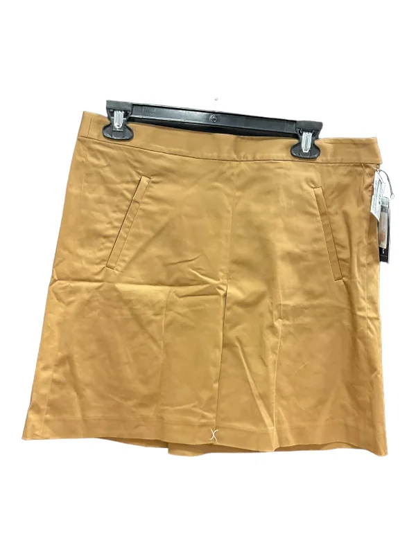 Tan Skort Ralph Lauren, Size 8 wool skirt warm